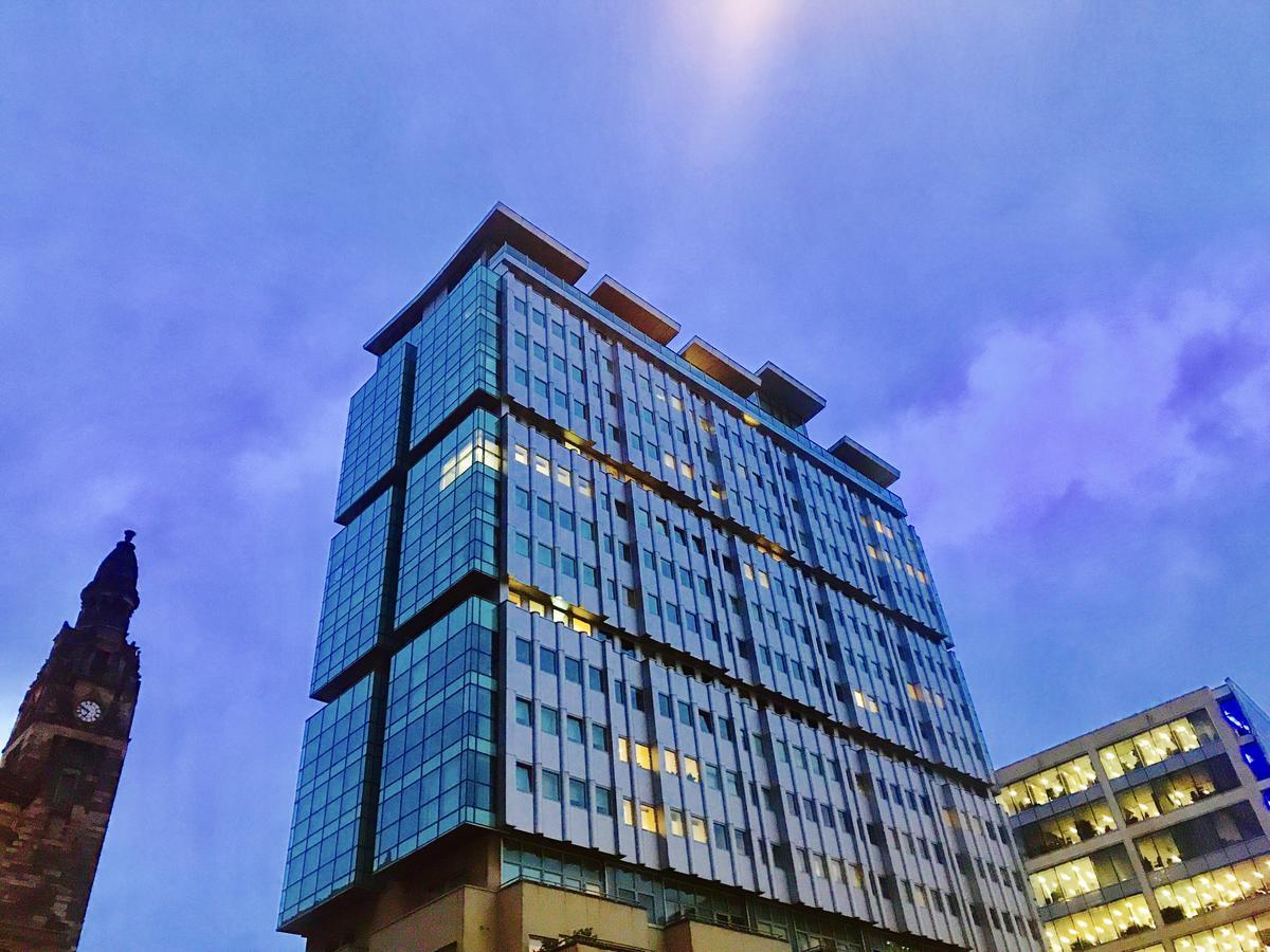 Glasgow Central Station Skyline Apartment With Parking Exterior photo