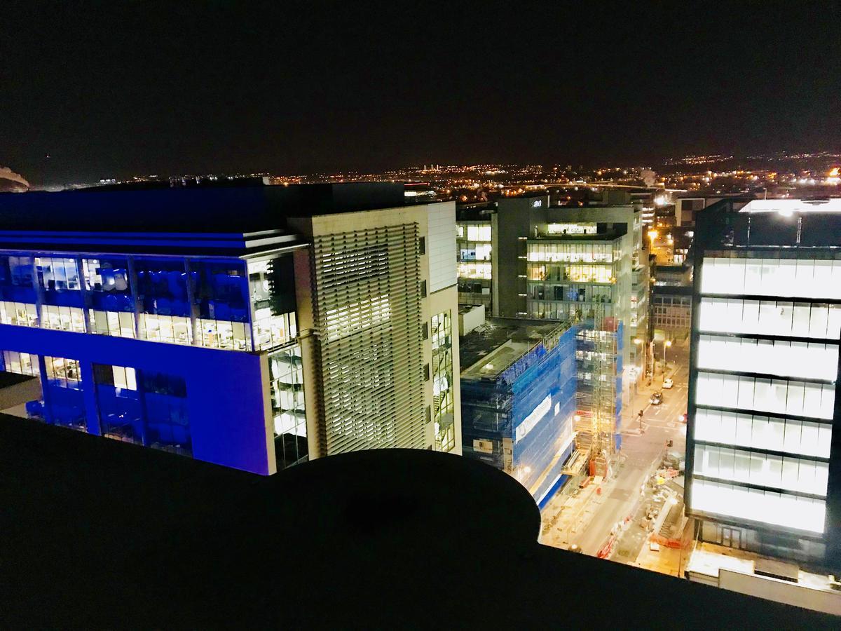 Glasgow Central Station Skyline Apartment With Parking Exterior photo