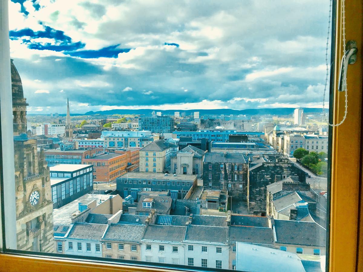 Glasgow Central Station Skyline Apartment With Parking Exterior photo